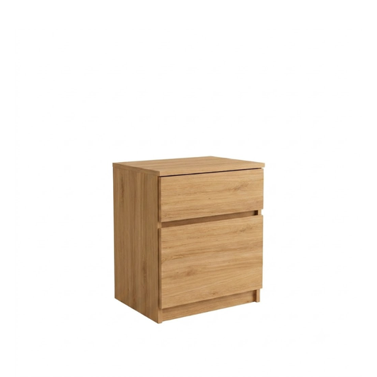 Cubo 45cm Pine Bedside Table