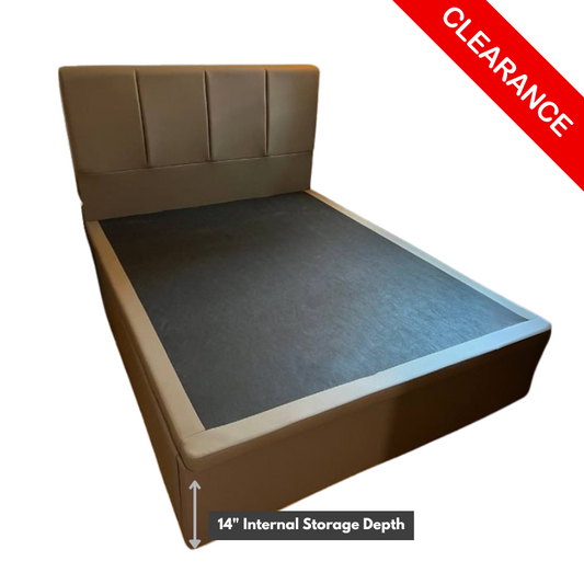 Zara Queen Storage Bedframe Clearance