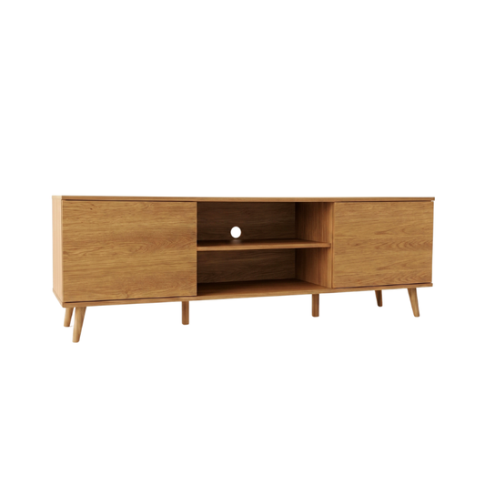 Hamburg 1.6m Pine TV Console Cabinet