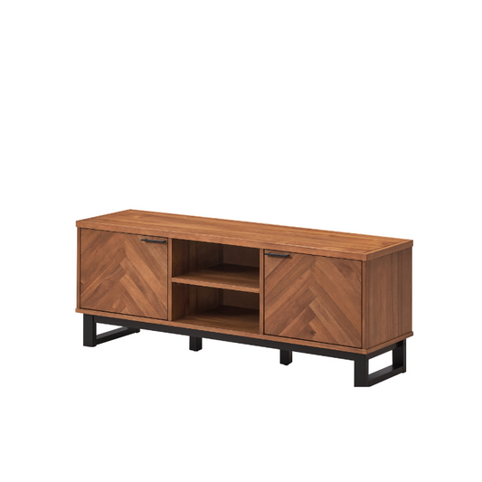 Harry Herringbone 1.5m Solid Wood TV Console