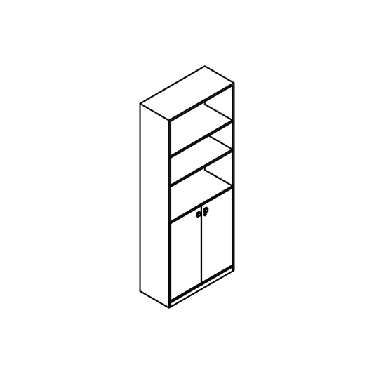 Oxford 60cm Espresso Bookcase