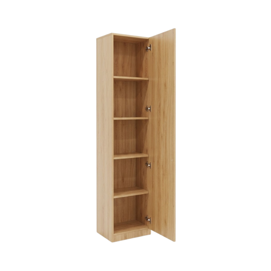 Pencil 40cm Pine Slim Bookcase