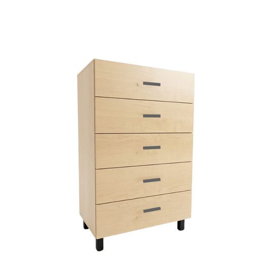 Pepe 70cm Maple 5-Drawer Chest