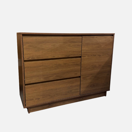 Eve 1.2m Walnut Chest Sideboard