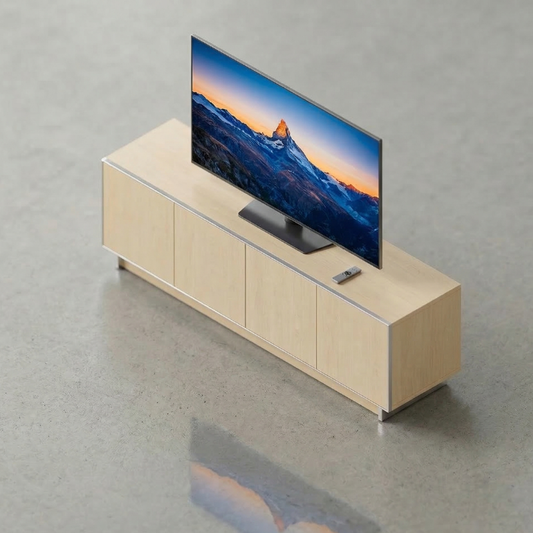 Paisley V2 1.6m Maple TV Console Cabinet