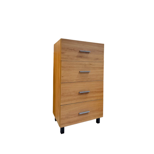 Nora 60cm Pine 4-Drawer Chest-of-Drawer