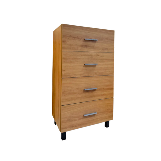 Nora 60cm Pine 4-Drawer Chest-of-Drawer