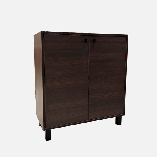 Richie 80cm Espresso Shoe Cabinet