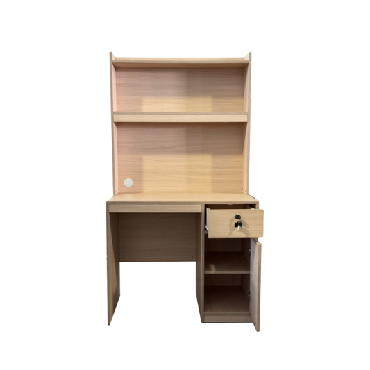 Theta Maple Hutch Study Table