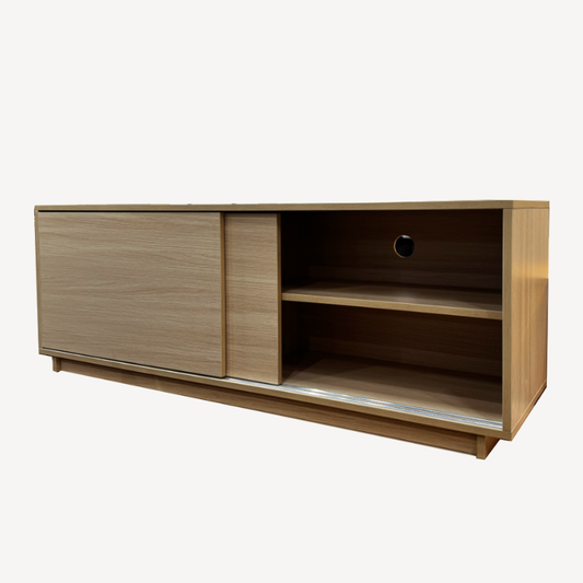 Tilburg 140cm Sliding-Door Maple TV Cabinet