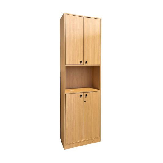 Winford 60cm Maple 4-Door Bookcase