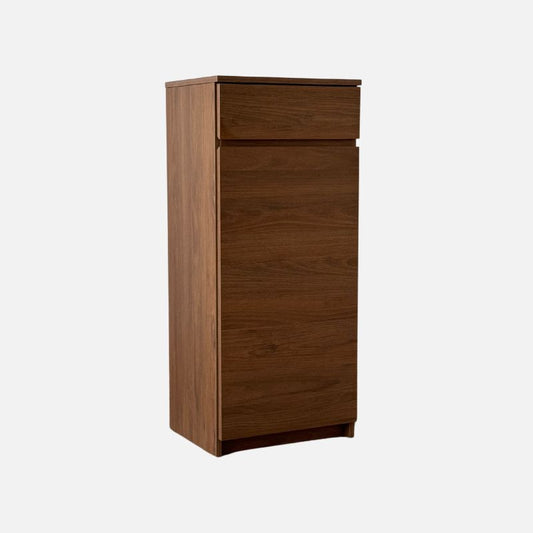 Eden 35cm Walnut Slim Shoe Cabinet