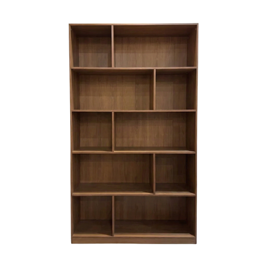 Princeton 1.2m Walnut Bookcase Display Shelf