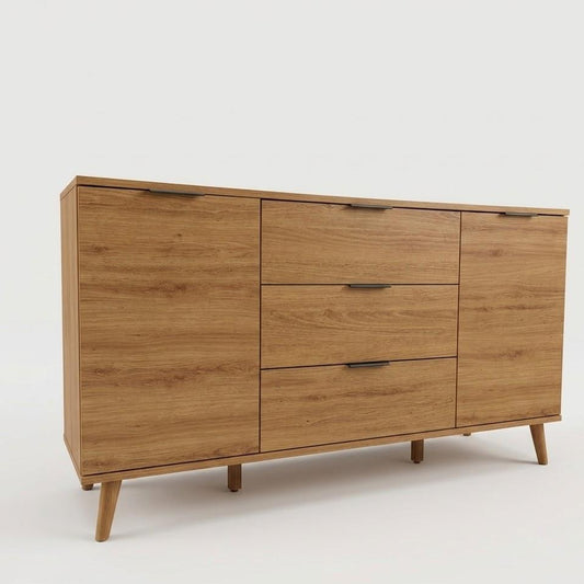 Hamburg 1.4m Pine Sideboard