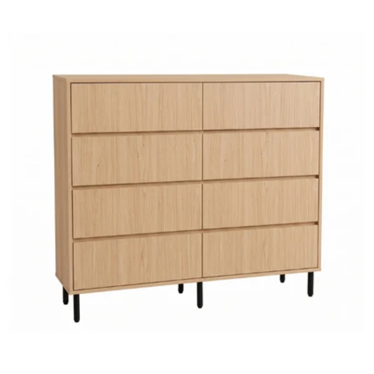 Alexis 1.4m Maple 4x2 Dresser