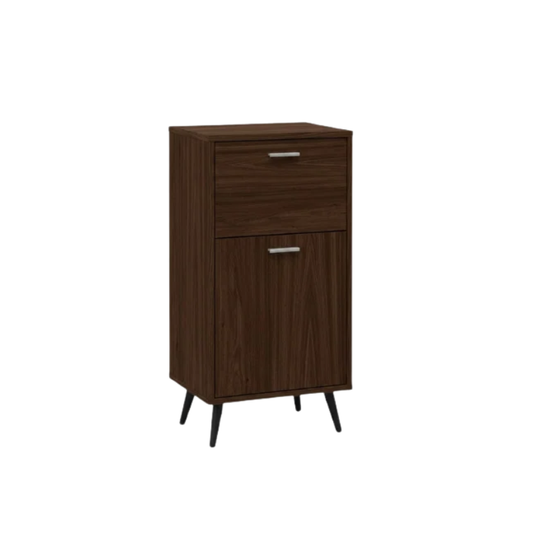 Amelia 40cm Espresso Side Table Nightstand