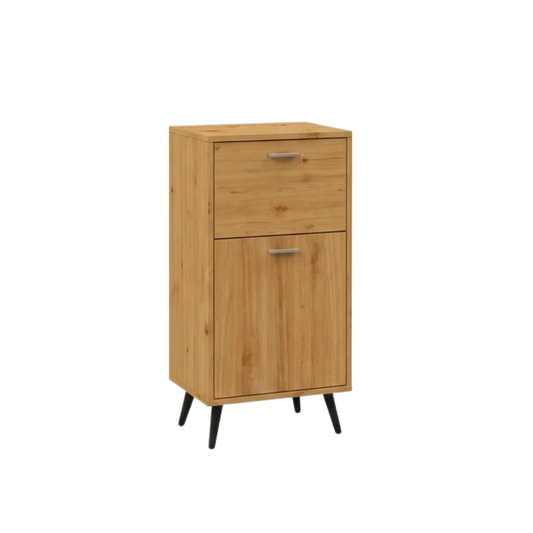 Amelia 40cm Pine Side Table Nightstand