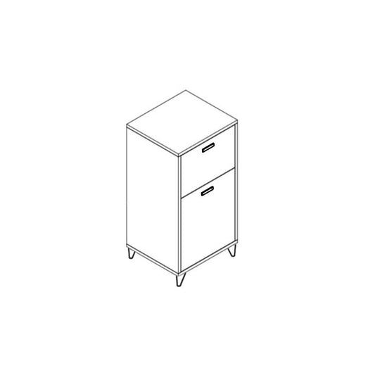Amelia 40cm Pine Bedside Table