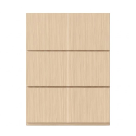 Berlin 1.2m Maple XL Storage Cabinet