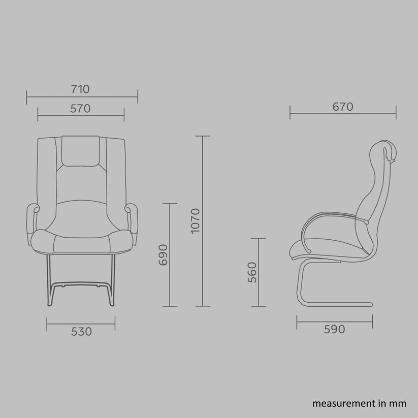 Boss Executive Vistor Office Chair – Levels Living