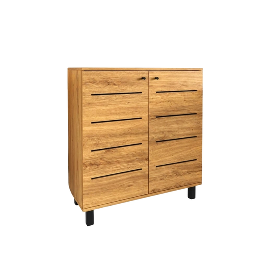 Boston 80cm Pine Shoe Cabinet