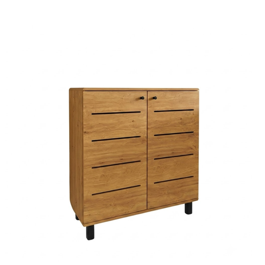 Boston 80cm Pine Shoe Cabinet