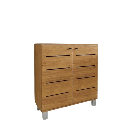 Boston 80cm Pine Shoe Cabinet