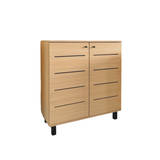 Boston 80cm Maple Shoe Cabinet