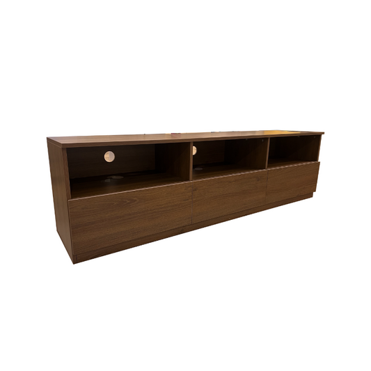 Breda 1.8m Walnut TV Console Cabinet
