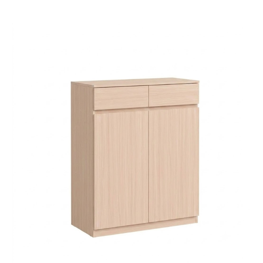 Brighton 80cm Maple Shoe Cabinet