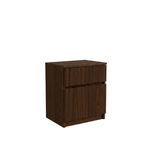 Cubo 45cm Espresso Bedside Table