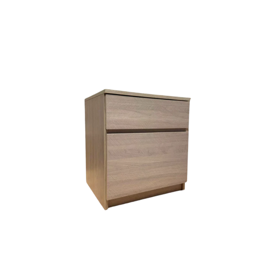 Cubo 45cm Feather Bedside Table