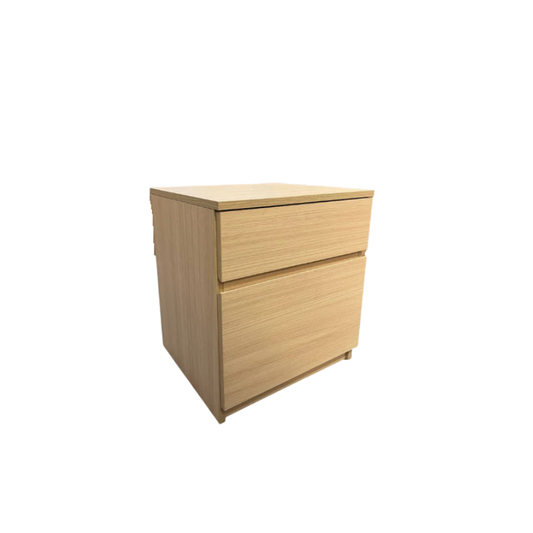 Cubo 45cm Maple Bedside Table