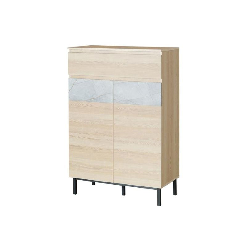 Isla 80cm 2-Door 1-Drawer Cabinet