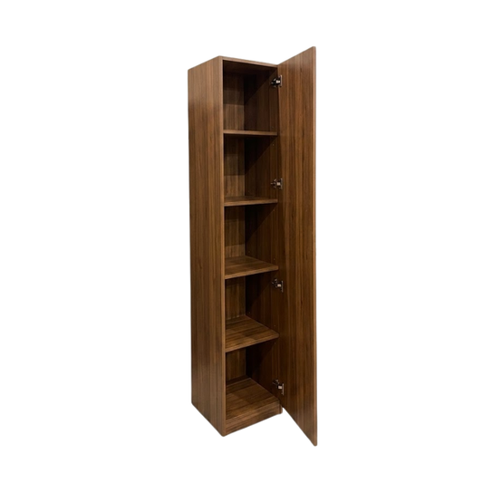 Denver 40cm Walnut Bookcase with Door