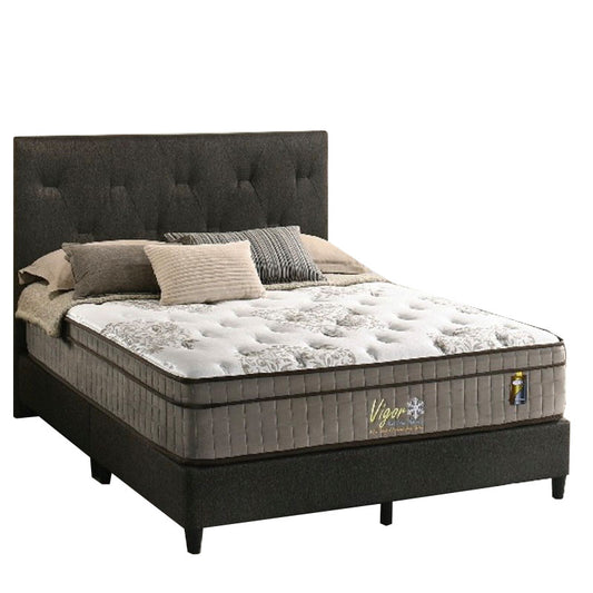 Elizabeth Fabric Solid Wood Divan Bedframe