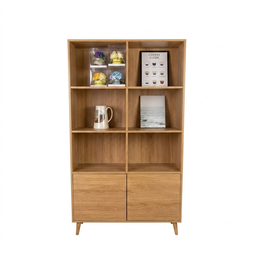 Duke Pine Display Bookcase