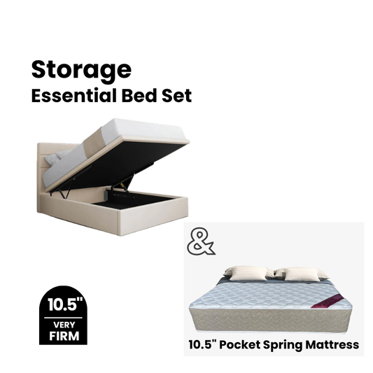 Essential Storage Bed and Mattress Set