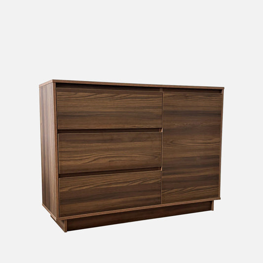 Eve 1.2m Walnut Chest Sideboard