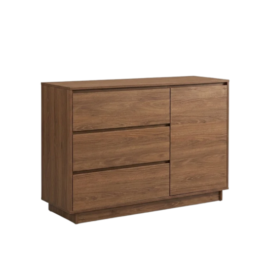 Eve 1.2m Walnut Chest Sideboard