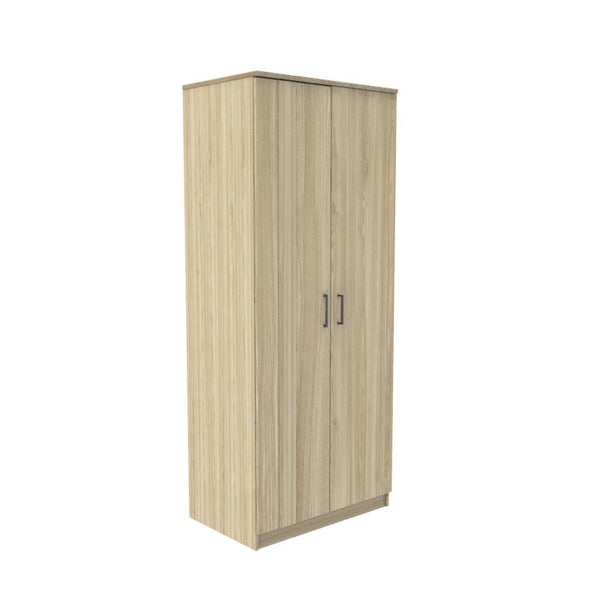 Grace 80cm Maple Oak 2-Door Wardrobe with Drawer