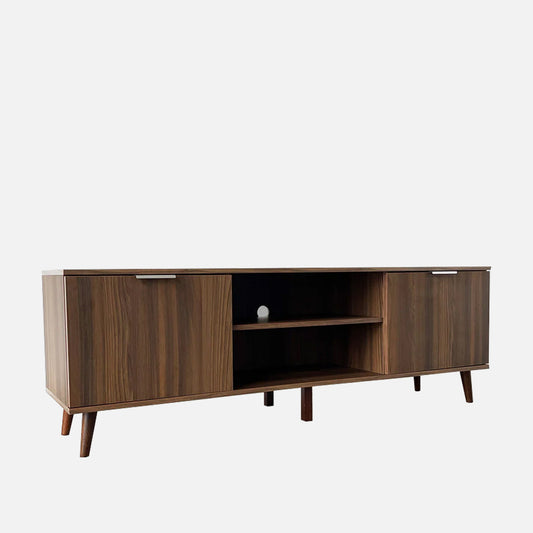 Hamburg 1.6m Walnut TV Console Cabinet