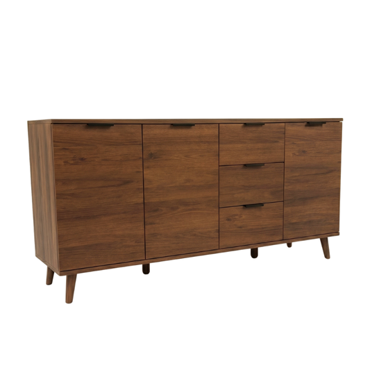Hamburg 1.6m Walnut Sideboard