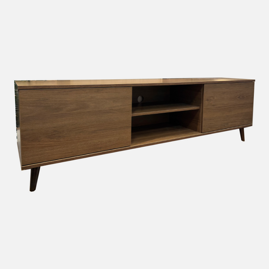 Hamburg 1.6m Walnut TV Console Cabinet