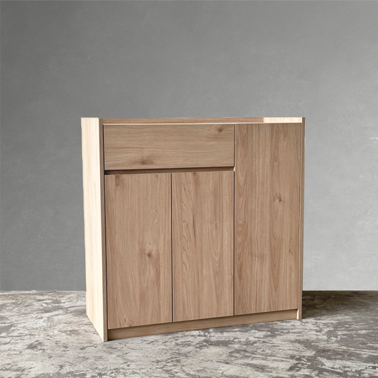 Harper 90cm Oak Shoe Cabinet