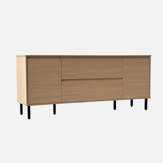 Linwood 1.6m Maple Oak TV Console Cabinet