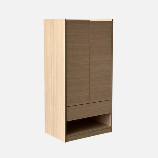 Kobe 60cm Maple Oak Shoe Cabinet with Drawer