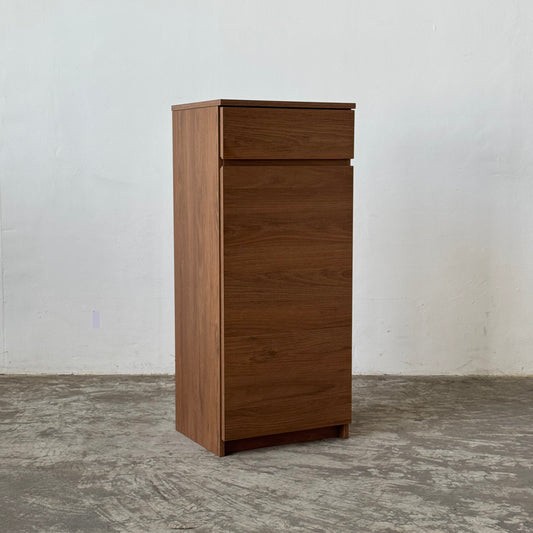 Eden 40cm Walnut Shoe Cabinet