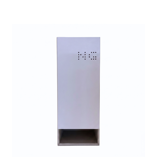 Lyn 40cm Linen/White Shoe Cabinet