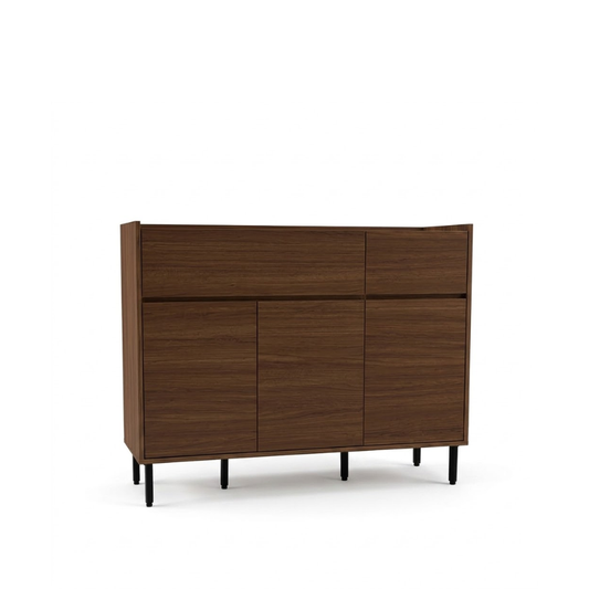 Manhattan Overhang 1.2m Walnut Sideboard